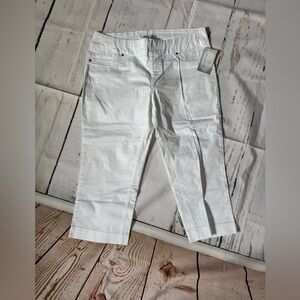 Karen hart White Ankle & Cropped Jeans